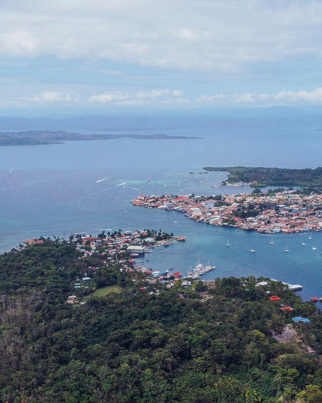 Kayaking around Isla Carenero